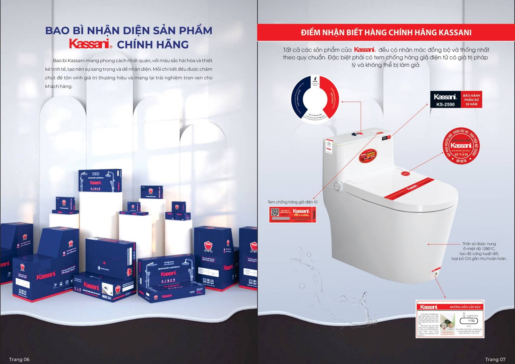 Thiết bị vệ sinh KASSANI bảng giá và Catalogue mới nhất 2025 /Page 5
